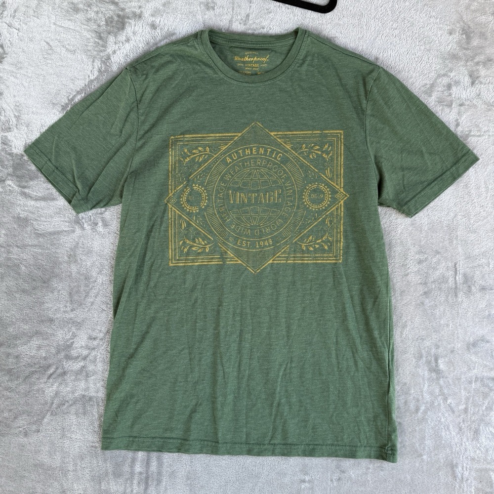 Weatherproof Vintage Men's Graphic Crew Neck Short Sleeve Tee M‎ - Picture 2 of 9